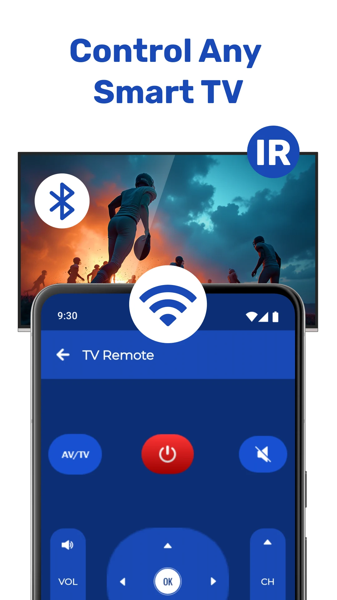 Universal TV Remote Control screenshot
