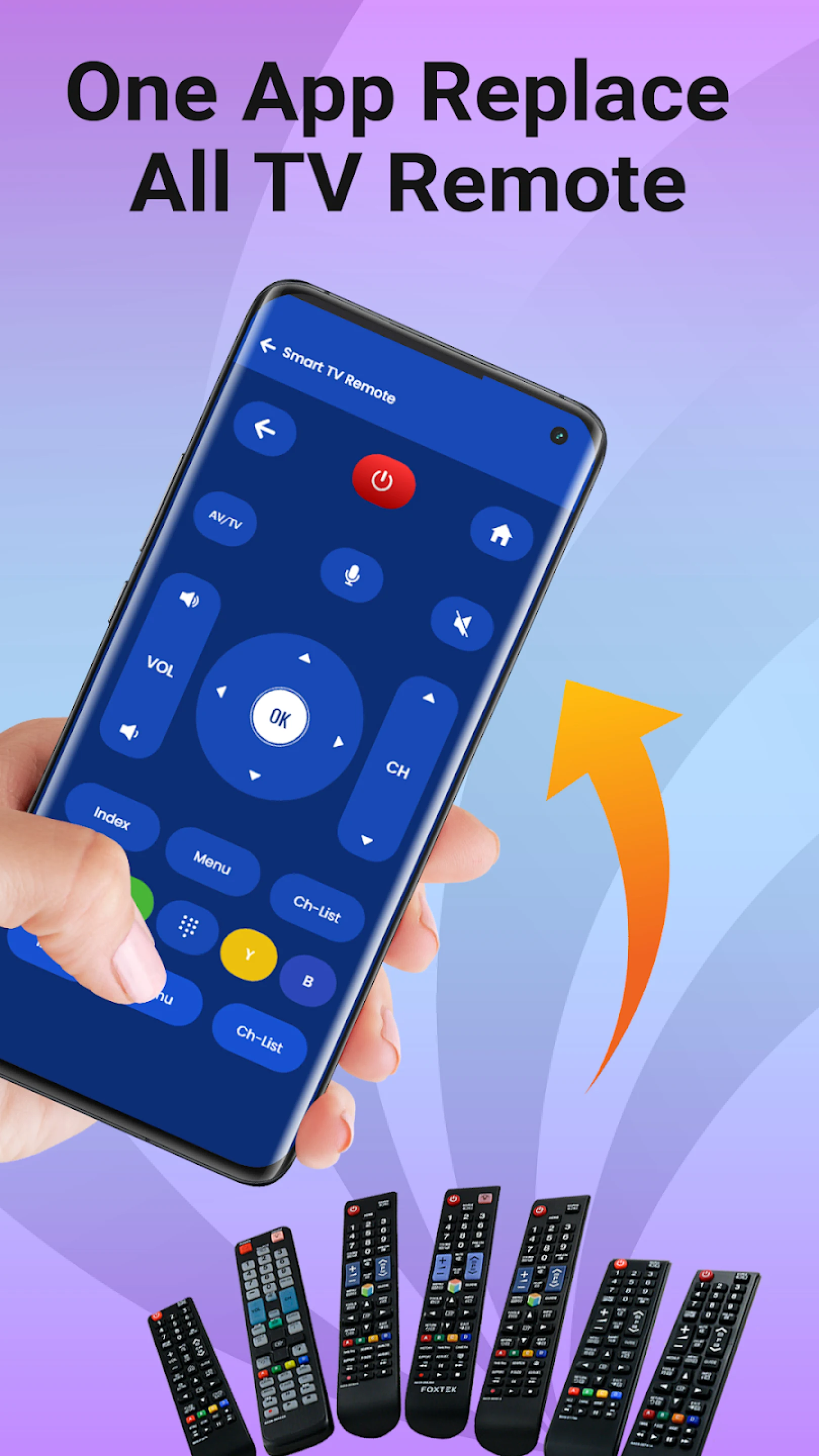 Universal TV Remote Control screenshot