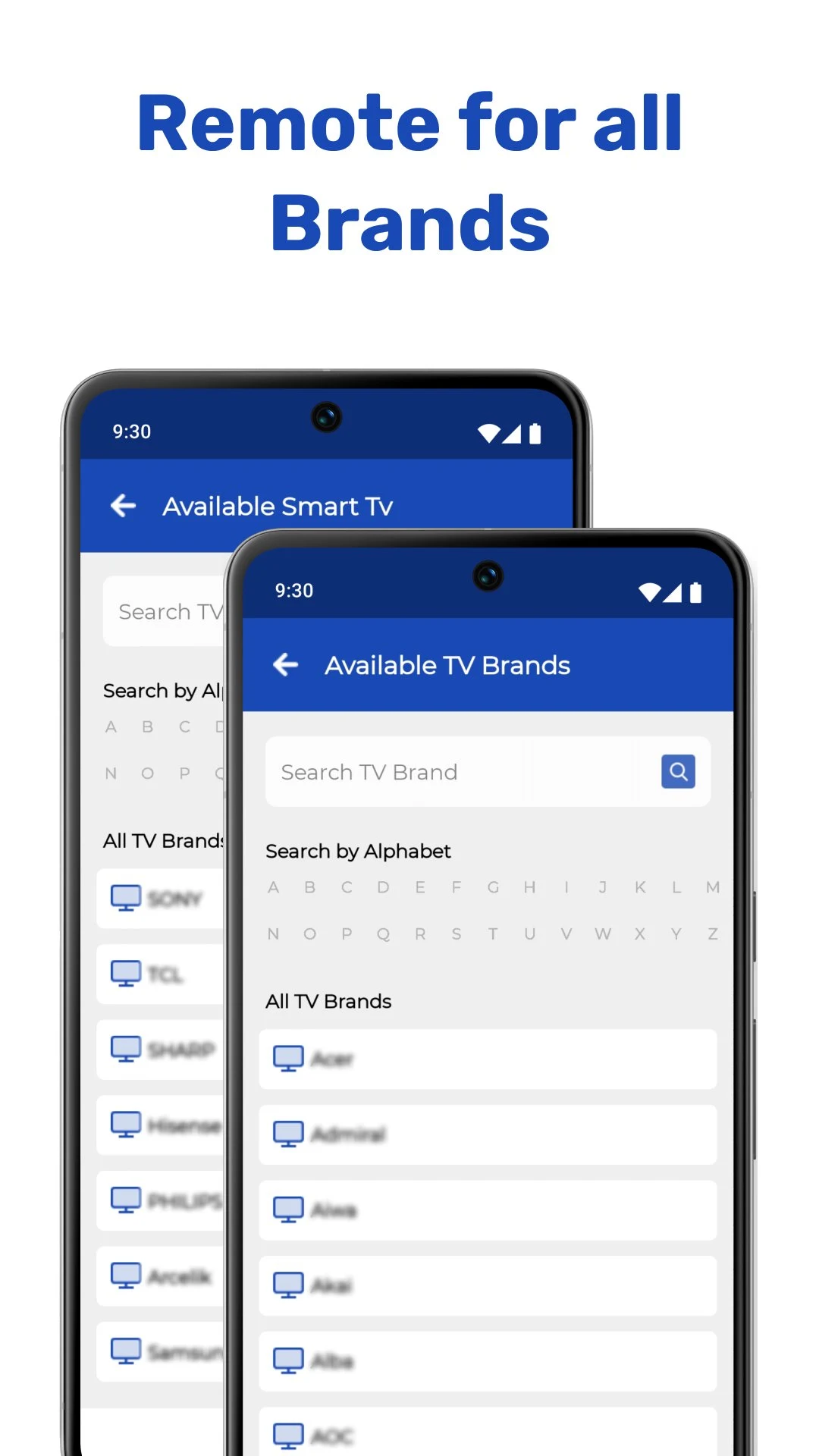 Universal TV Remote Control screenshot